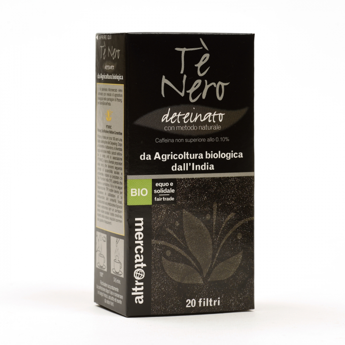 Tè Nero Deteinato - 20 filtri - Bio 40 g