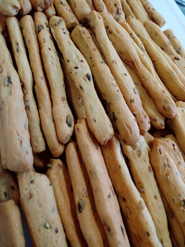 Grissini Bio al Farro e Semi di Sesamo 200 gr