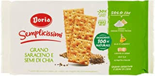 Crackers Grano Saraceno e Semi di chia Doria 245g