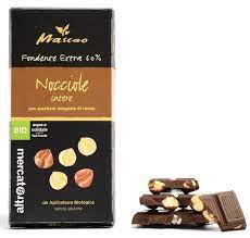 Mascao - Fondente Nocciole Intere 100g