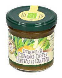 Crema di cavolo nero porro curry 140g