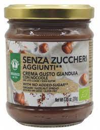 Crema Gianduia Senza Zucch 200g