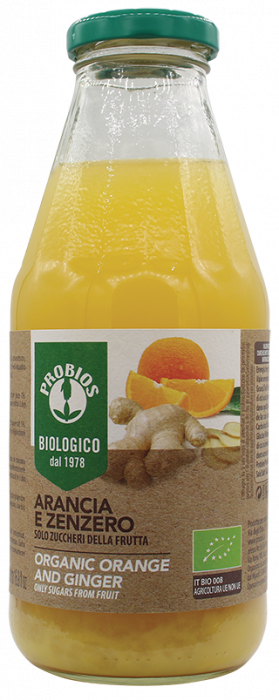 Succo Arancia e Zenzero 500 ml