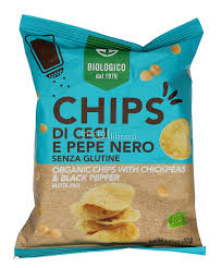 Chips di Ceci al Pepe 40 g