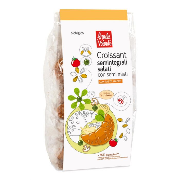 Croissant Semi integrale Salato Semi 5x45g