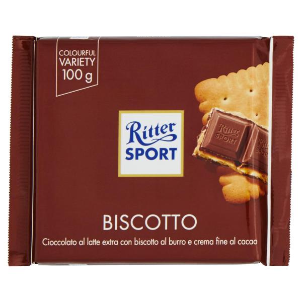 Ritter sport biscotto 100 g