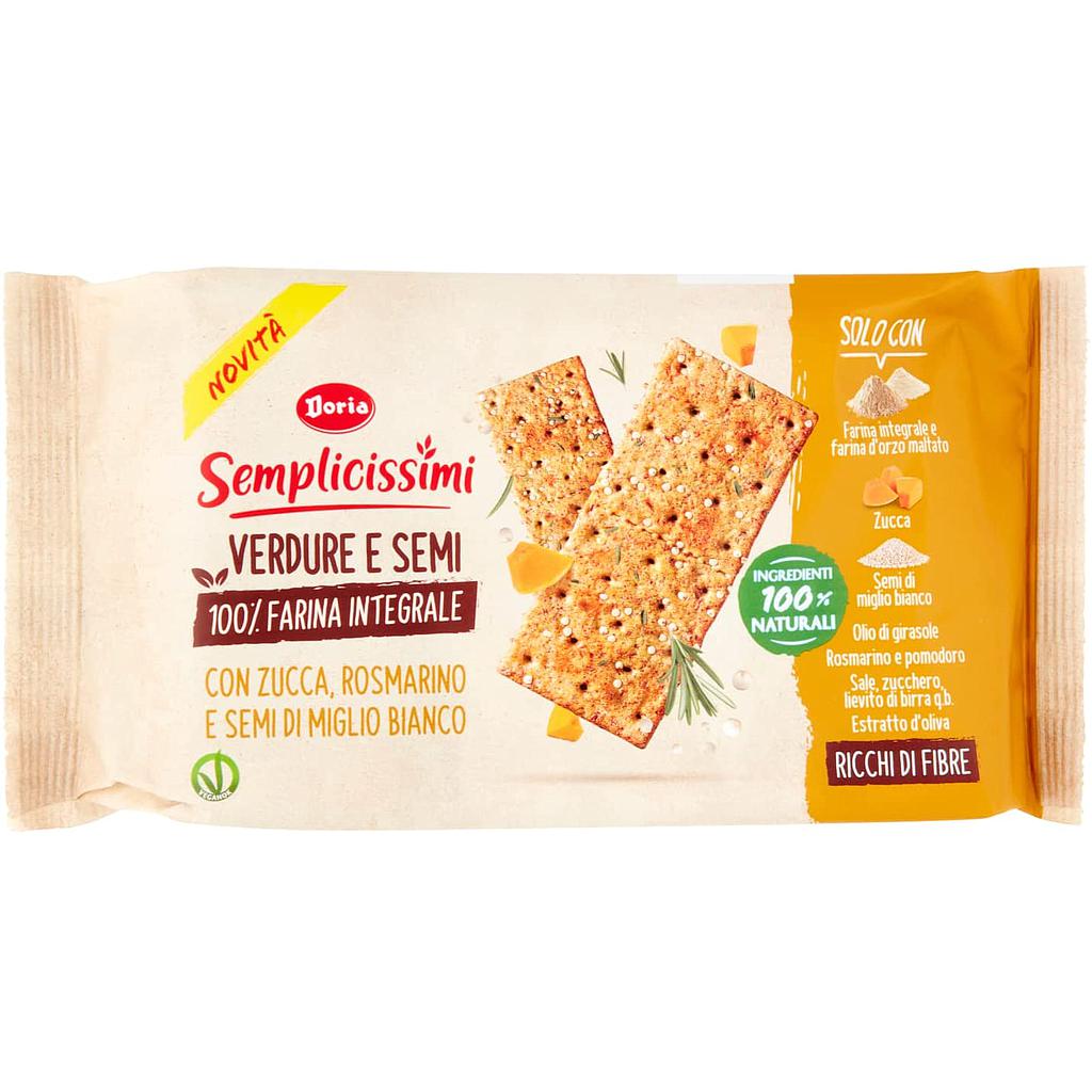 Crackers Zucca Rosmarino Doria 280g