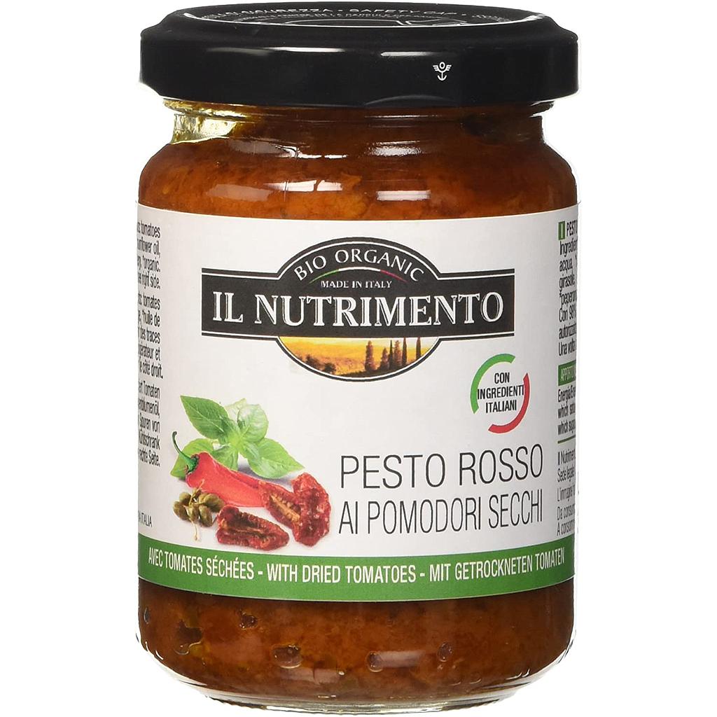 Pesto Rosso - con Pomodori Secchi- Senza Glutine 130 g
